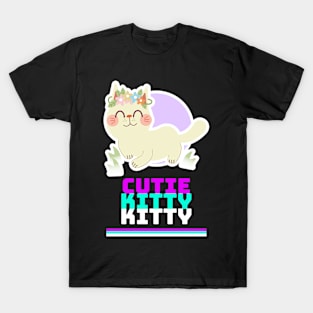 Kitty Cat Cutie- Cute Kitty- Cat Lover T-Shirt